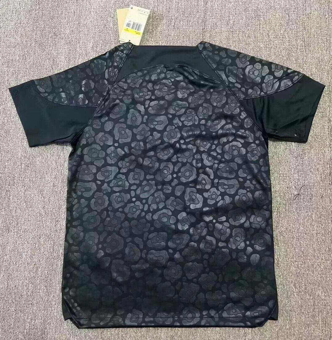 Brazil National Team Goalkeeper Jersey Black 2022