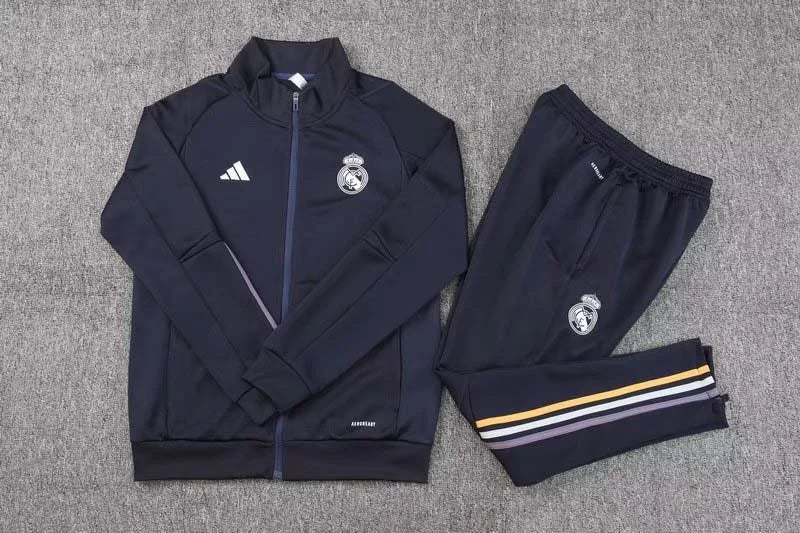 Real Madrid Training Suit Black