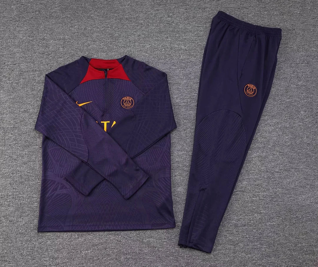 PSG Training Suit Purple and Maroon