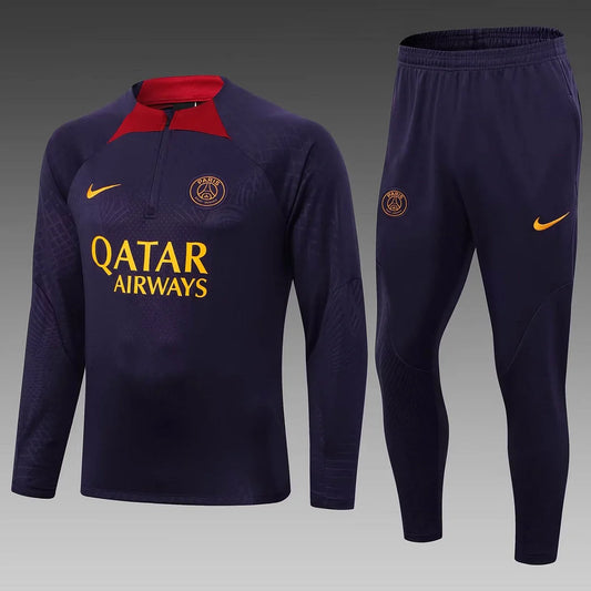 PSG Training Suit Purple and Maroon