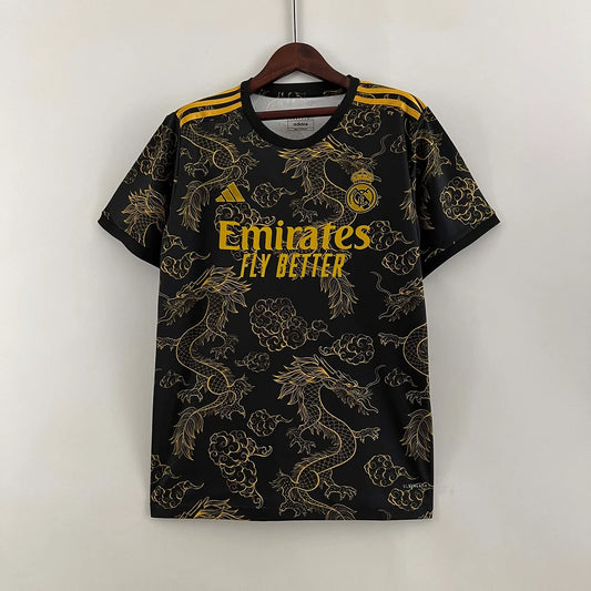 Real Madrid Gold and Black Dragon Special Edition 2023-2024